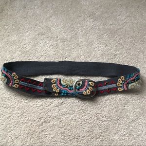 Sundance handcrafted wool belt